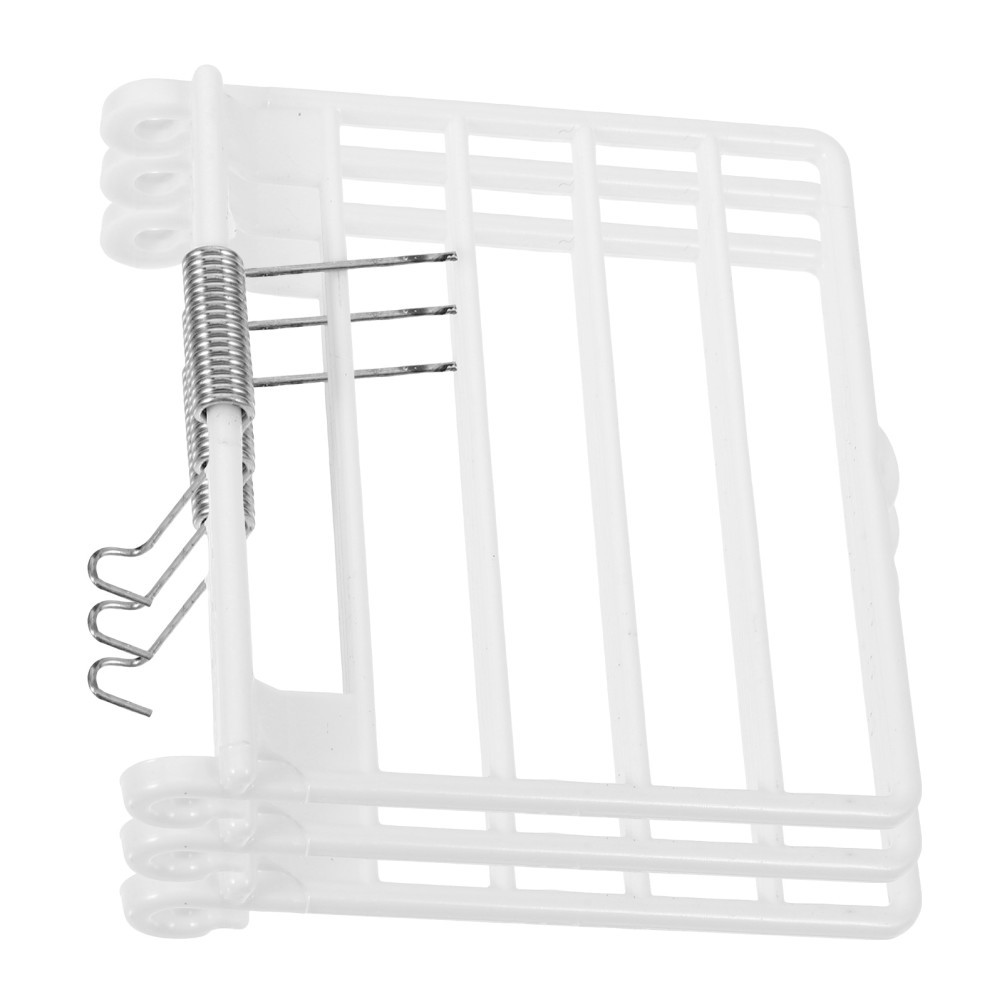 3 Pcs Birdcage Door Accessories Fronts Food Holder Supply Accessory