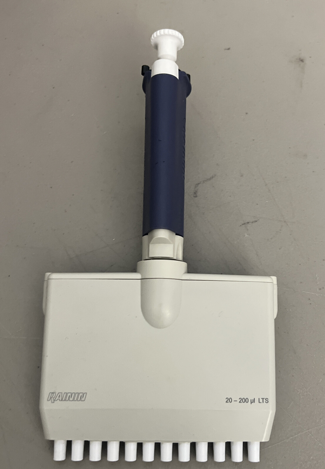 NICE Rainin Pipet-Lite 12 Channel Multichannel L200 Pipette LTS Pipetman