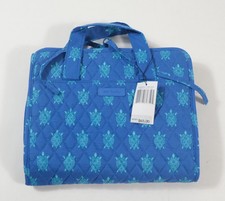 Vera Bradley's HANGING ORGANIZER in MARINE TURTLES Pattern, Blue, Make-up NWT