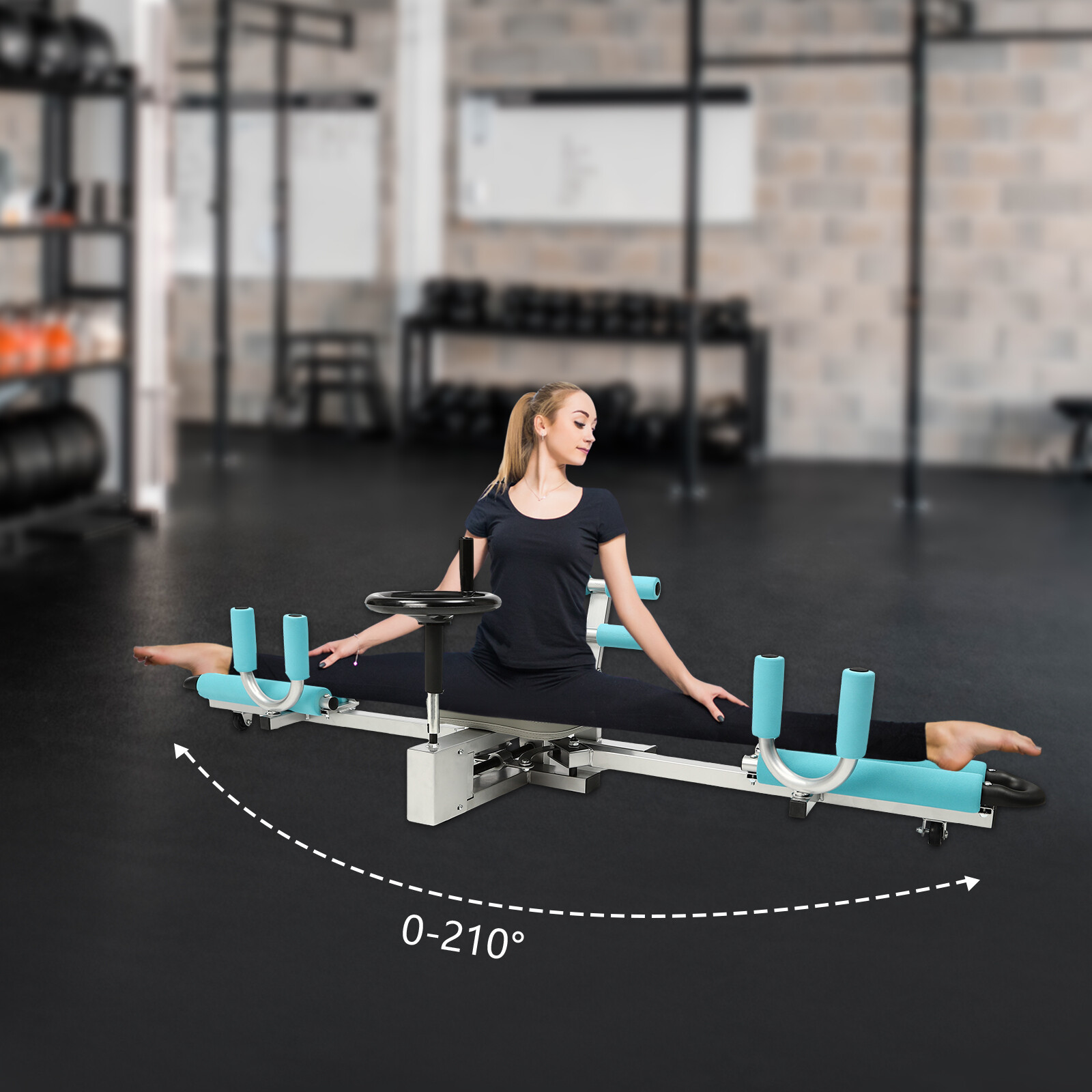 Leg Stretching Trainer Fitness Split Training Machine Martial Relax Stretcher