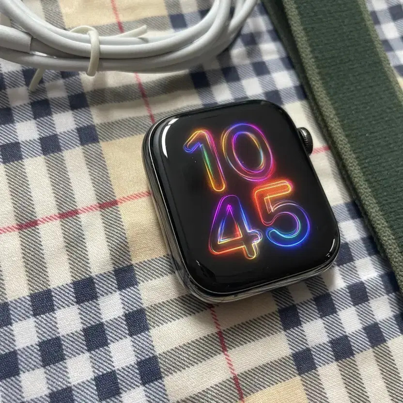 Apple Watch Series 7 Stainless Steel 45mm Graphite SS SE2