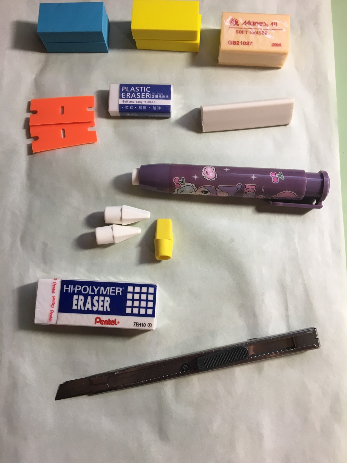 Comic Book Eraser Cleaning Kit - Small