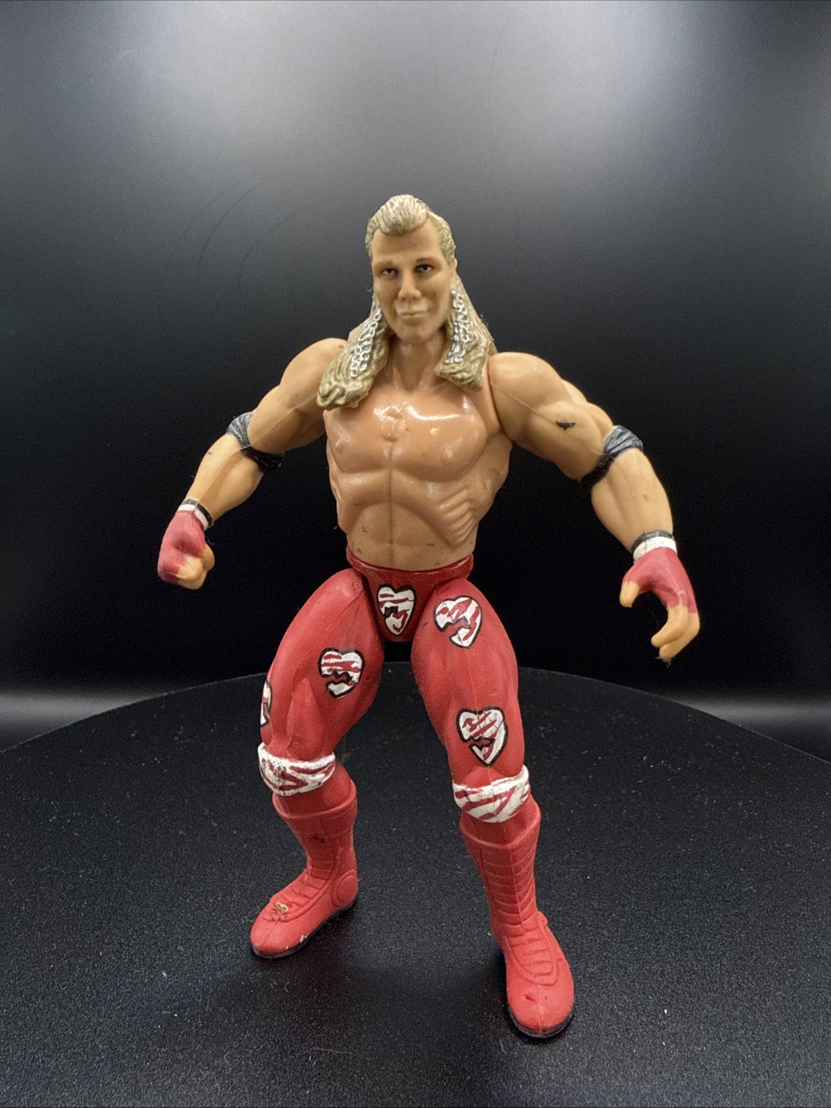 1996 Jakks Pacific WWF Superstars Series 2 Shawn Michaels HBK LOOSE Figure