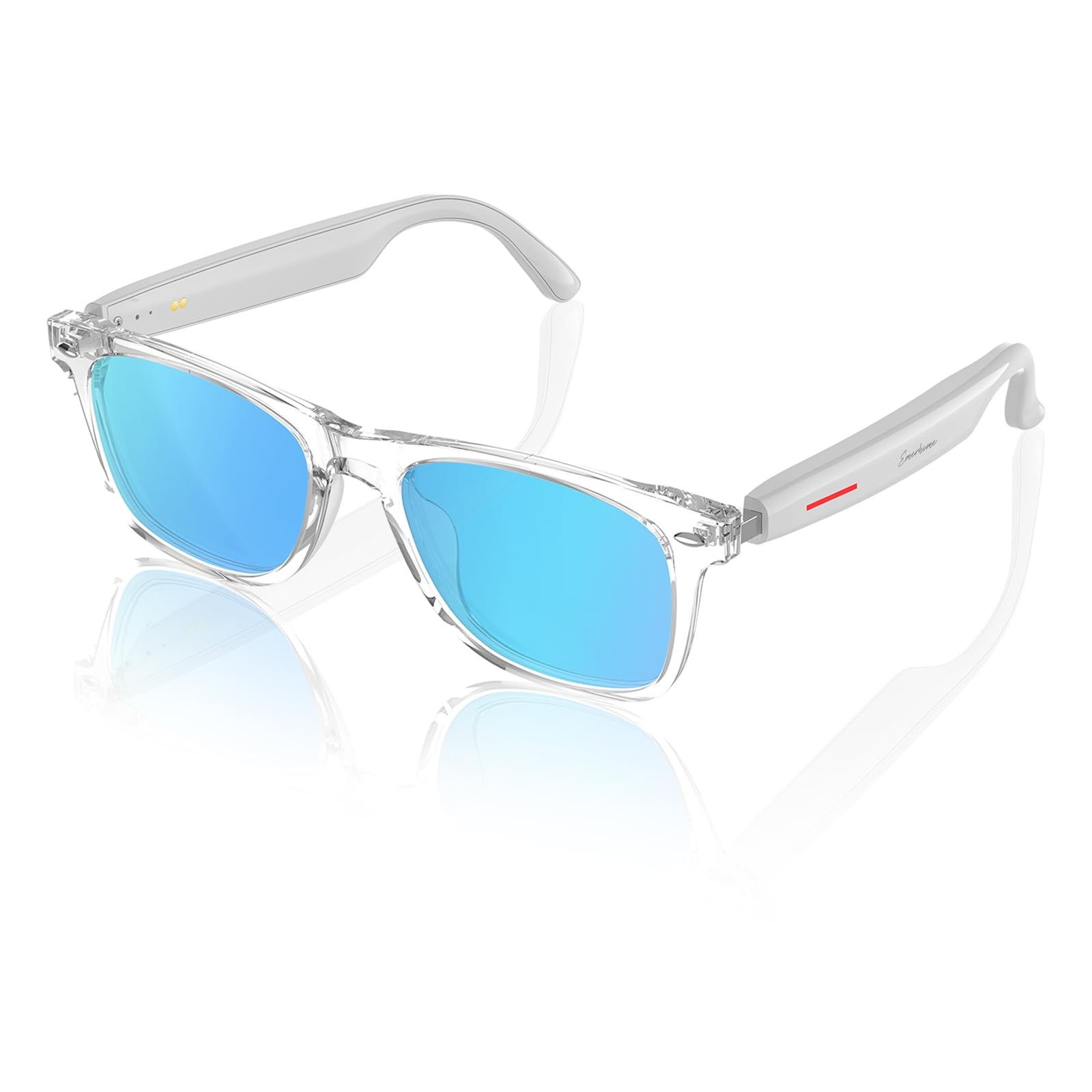 Smart Sunglasses for Men & Women - Bluetooth Sunglasses with Speakers, Touch ...