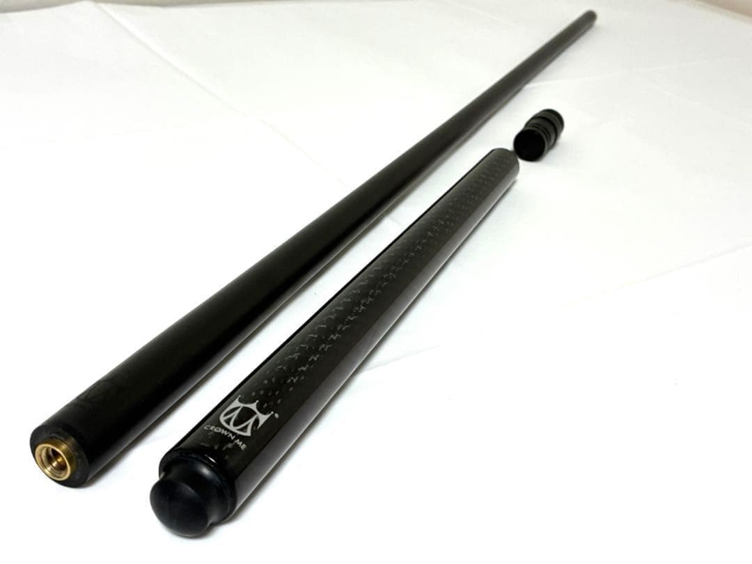 Carbjump Cue Short Jump Pool Cue 16.3g 32.7cm Uni-Lock Shaft Used rr2