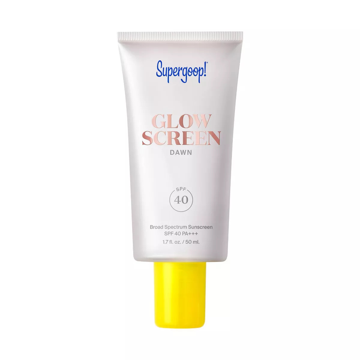 Supergoop! Glowscreen Hydrating Glowy Tinted Primer Sunscreen with Hyaluronic Ac