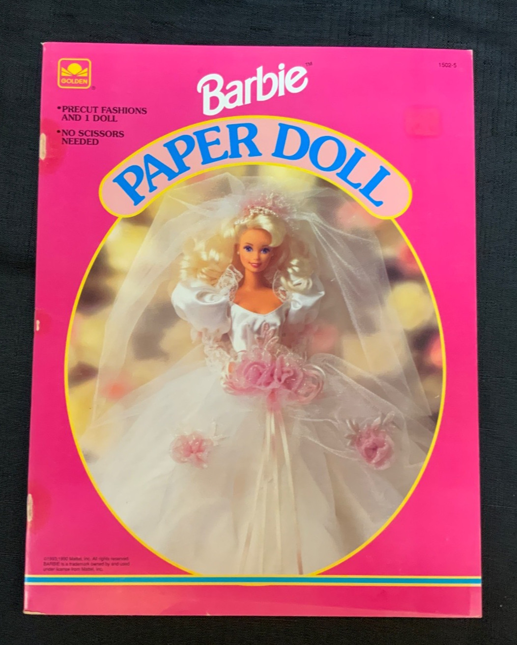 Barbie, Paper Doll, 1502-5, Golden Book - Western Publishing Co.