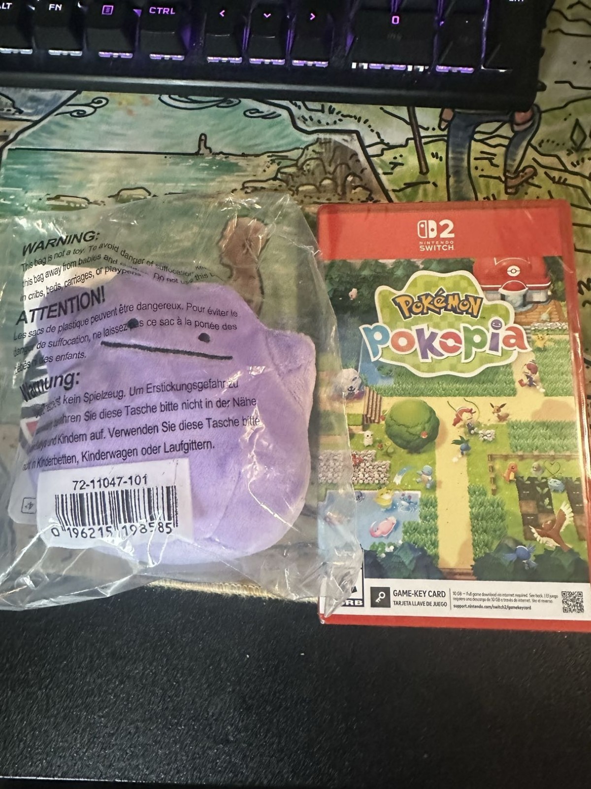 Pokemon Center Pokopia For Nintendo Switch 2 + Ditto Sitting Cuties Plush