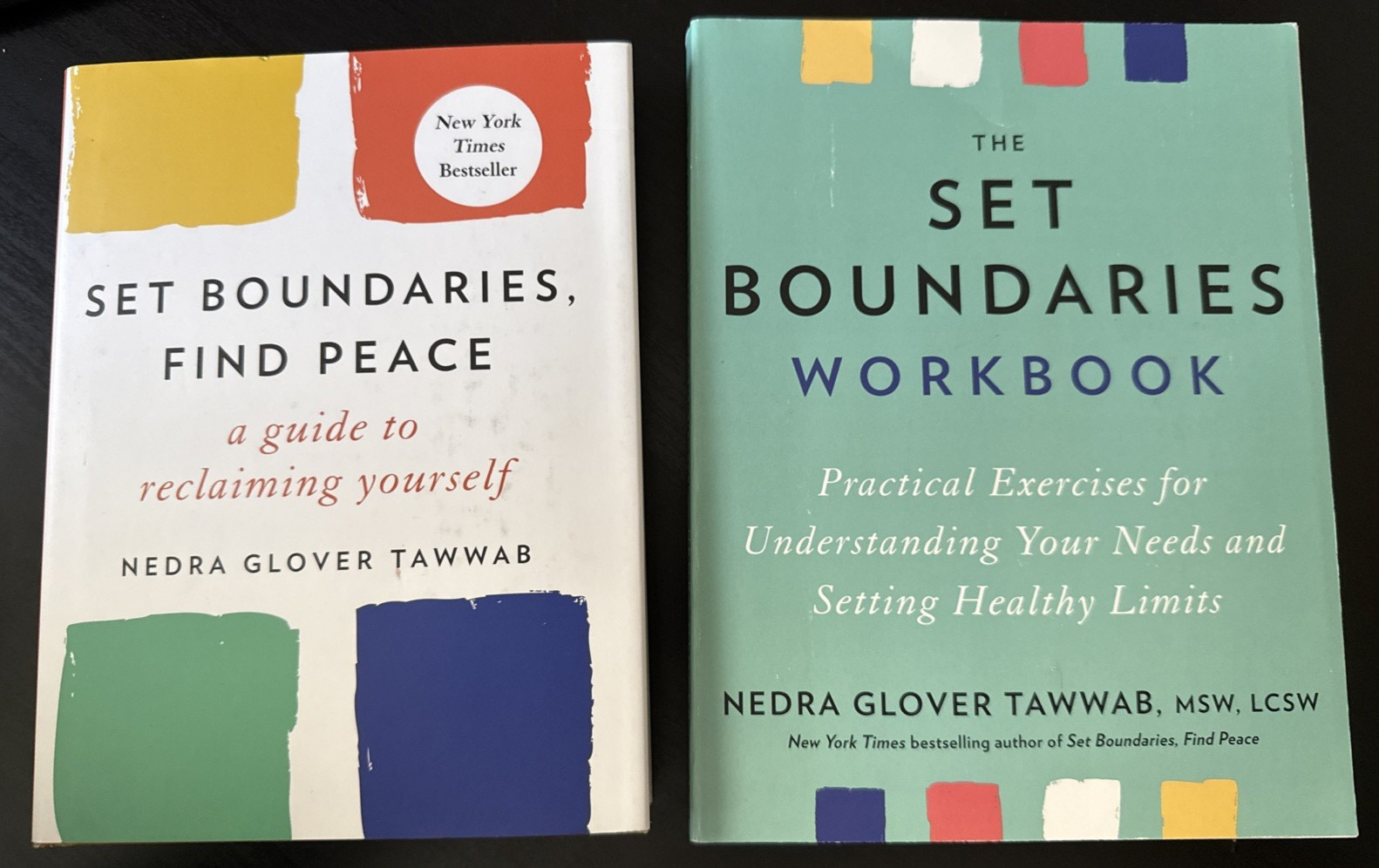 *Set Boundaries, Find Peace : Guide to Reclaiming Yourself by Nedra Glover + WB*