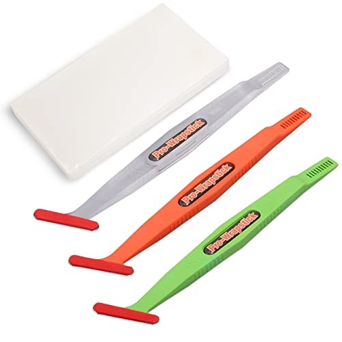  Vehicle Vinyl Wrap Flexible Curve Slot Magnetic Stick Squeegee Tool Kit 