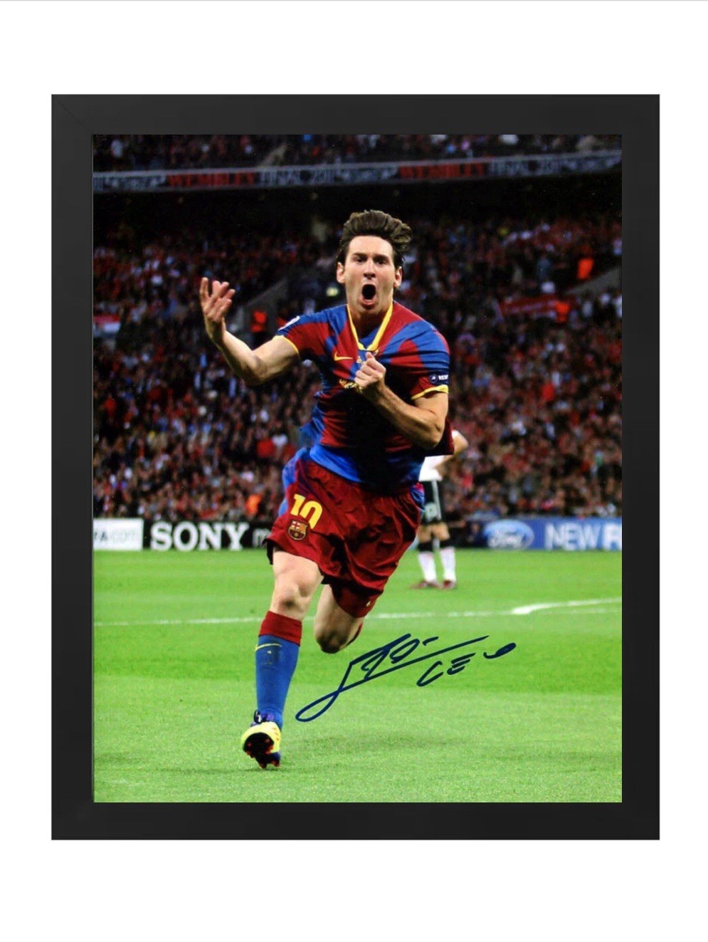 Lionel Messi Signed 8x10 Autographed Photo reprint