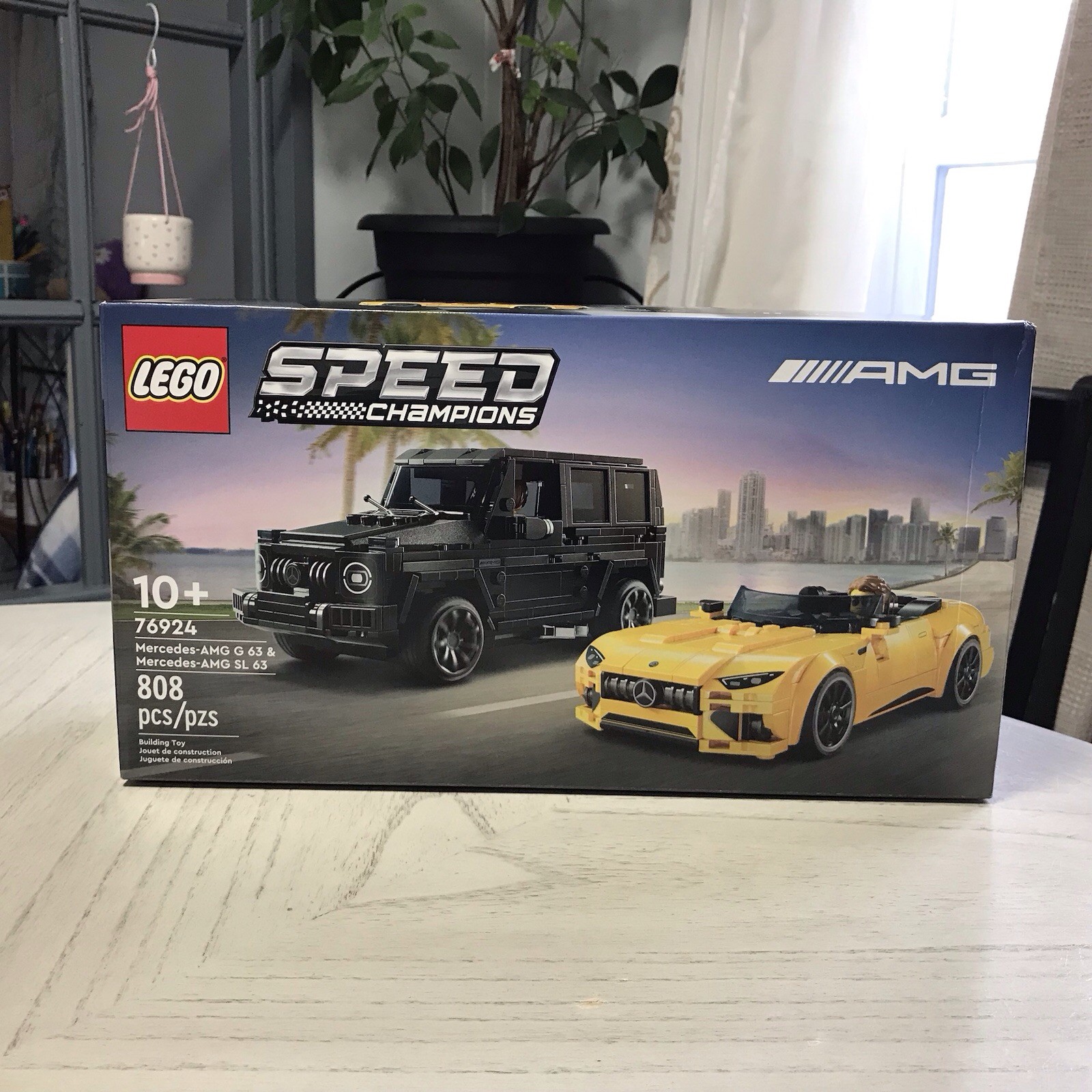 LEGO SPEED CHAMPIONS 76924 Mercedes-AMG G 63 & Mercedes-AMG SL 63 (808 pcs) NIB