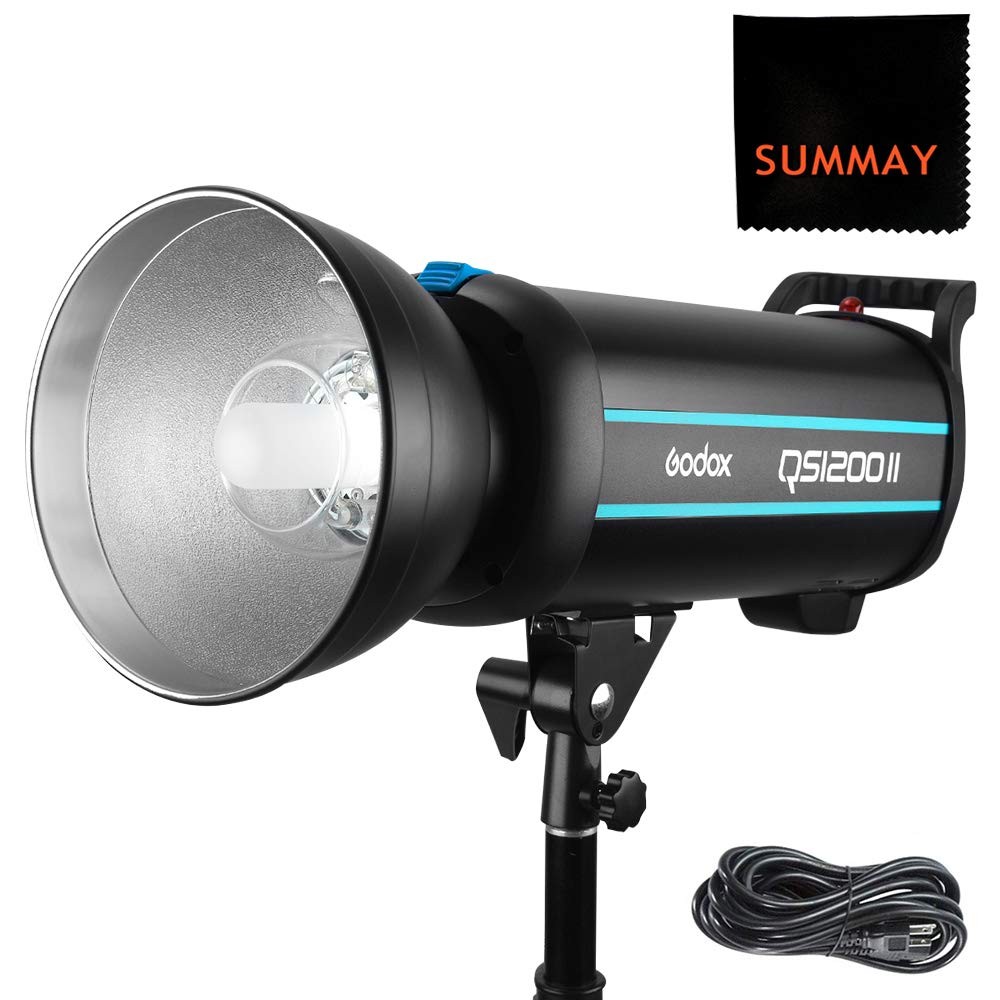 GODOX QS1200II Studio Strobe Flash Light 1200Ws Professional Photography