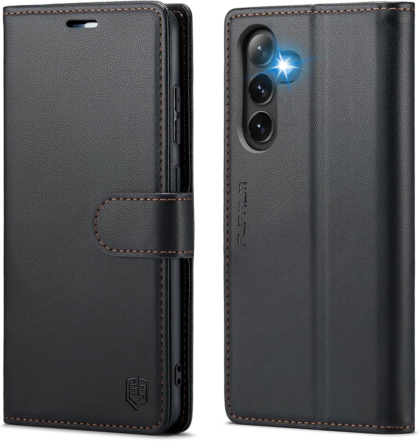 Wallet Case for Samsung Galaxy S24 Plus/S24+, RFID Blocking Credit Card Holder