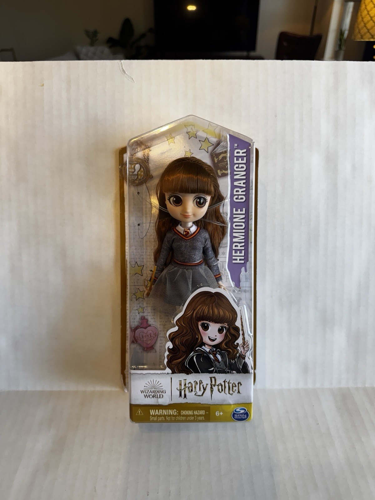 HARRY POTTER WIZARDING WORLD 8" HERMIONE GRANGER COLLECTOR DOLL, NEW