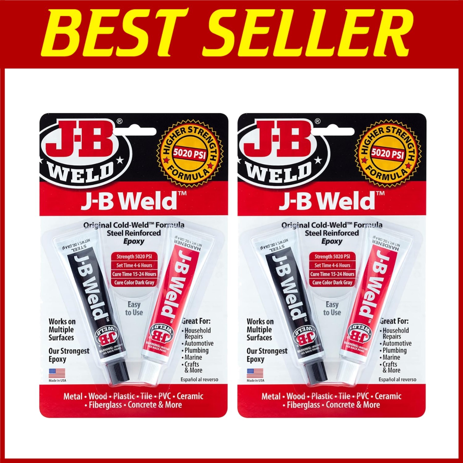 Automotive Craft Epoxy - High Strength - 2 Pack