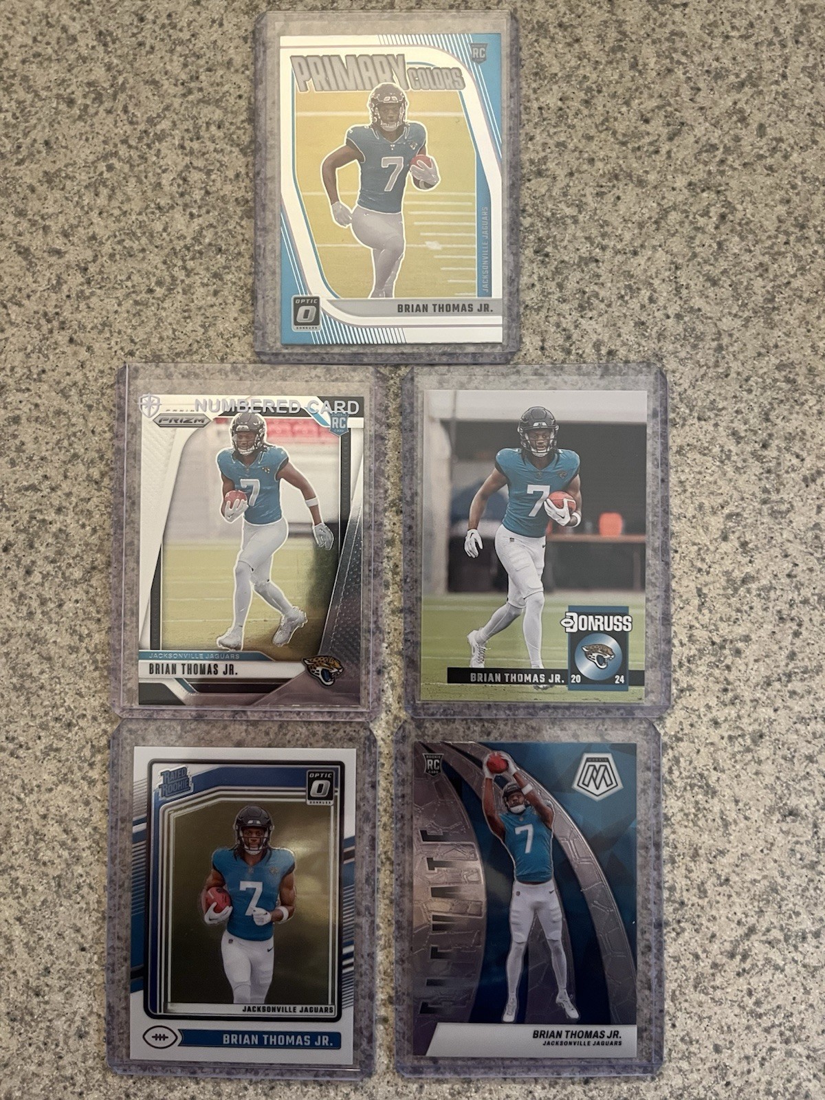 2024 Panini Brian Thomas Jr Rookie Lot