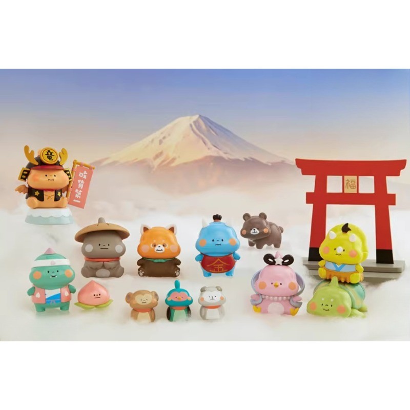 1PCS Random Toyzeroplus Foodie Dinosaur Adventure Travel 2.3" Blind Box Figure