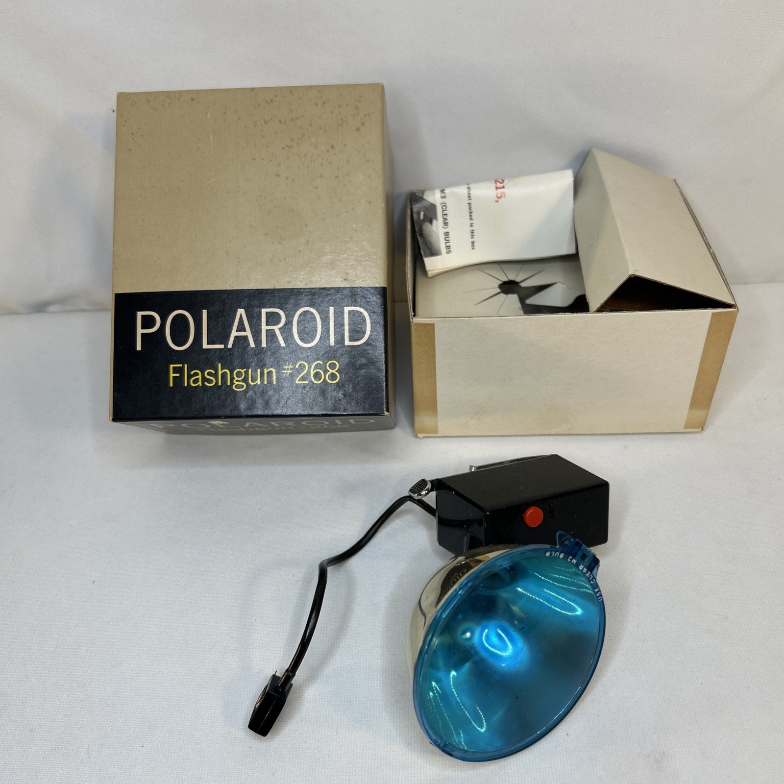 Polaroid Flashgun # 268 Flash for M3 Clear Bulb - Boxed