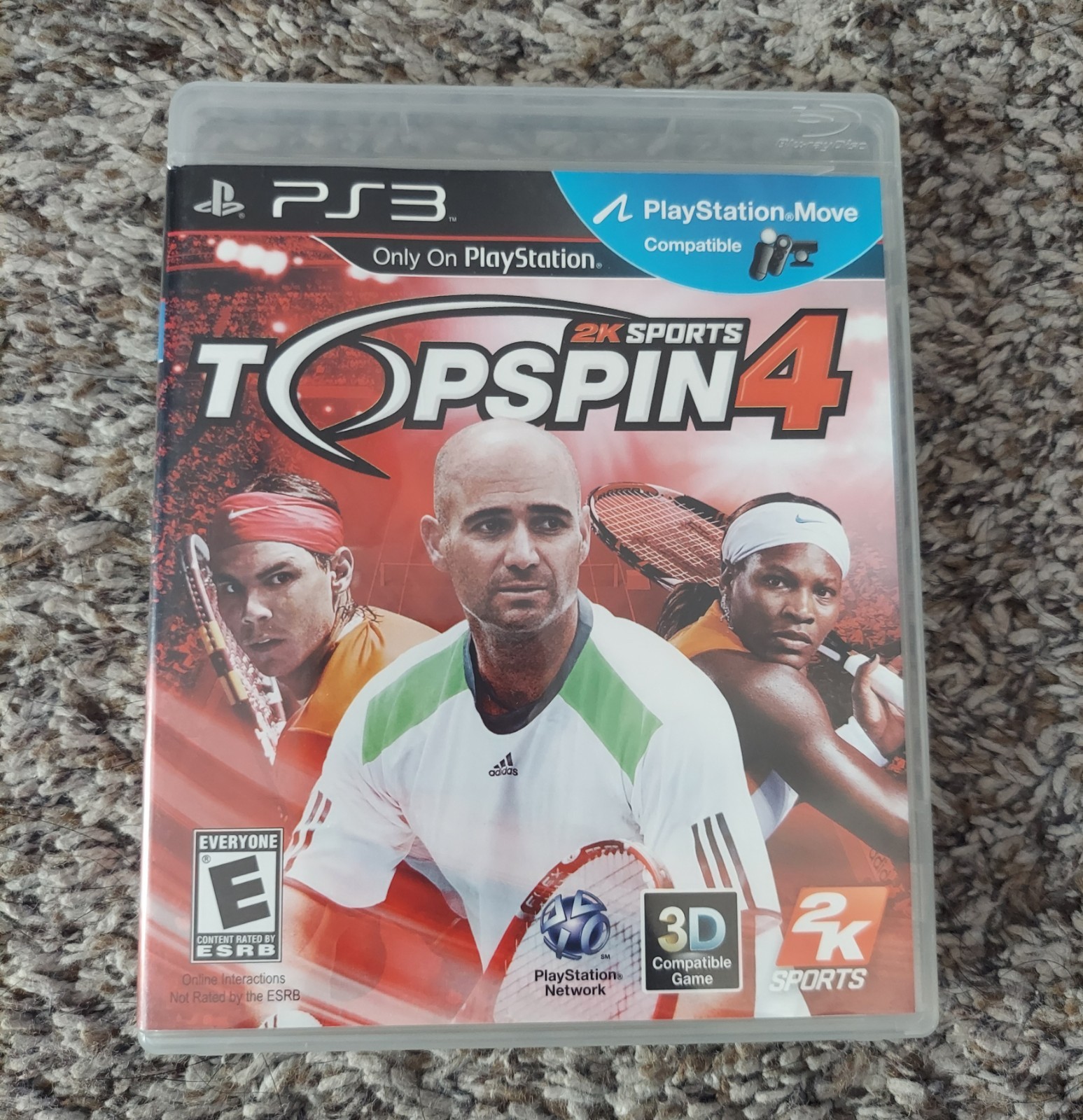 Top Spin 4 Tennis Sony PlayStation 3, 2011, Complete in Box