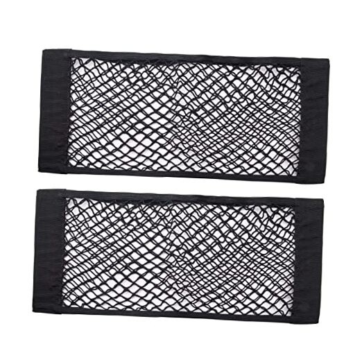 Universal Mesh Cargo Net Storage Net Wall Sticker Organizer 24" x 9.5"（2 packs）