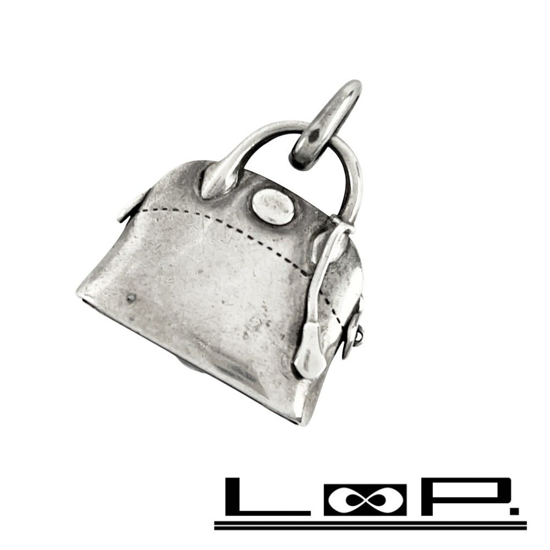 Hermes Bollywood Pill Case Pendant Top Necklace Accessory Purse Used LOOP-0