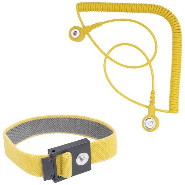 Bernstein Tools for Electronics 9-341 Yellow Contact Bracelet