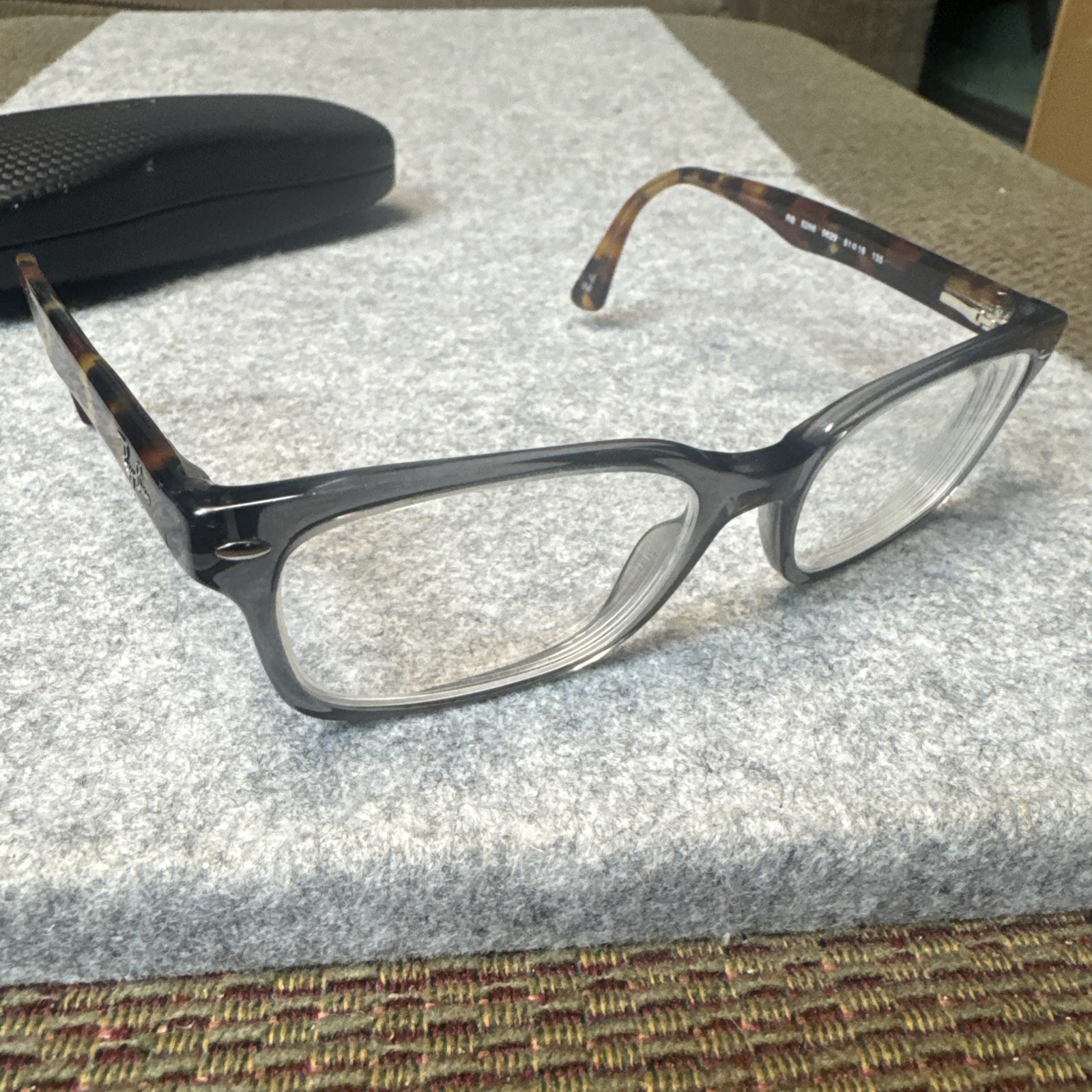 Ray-Ban RB 5286 5629 Eyeglasses 51[]18-135mm Tortoise Clear Acetate Frame ONLY