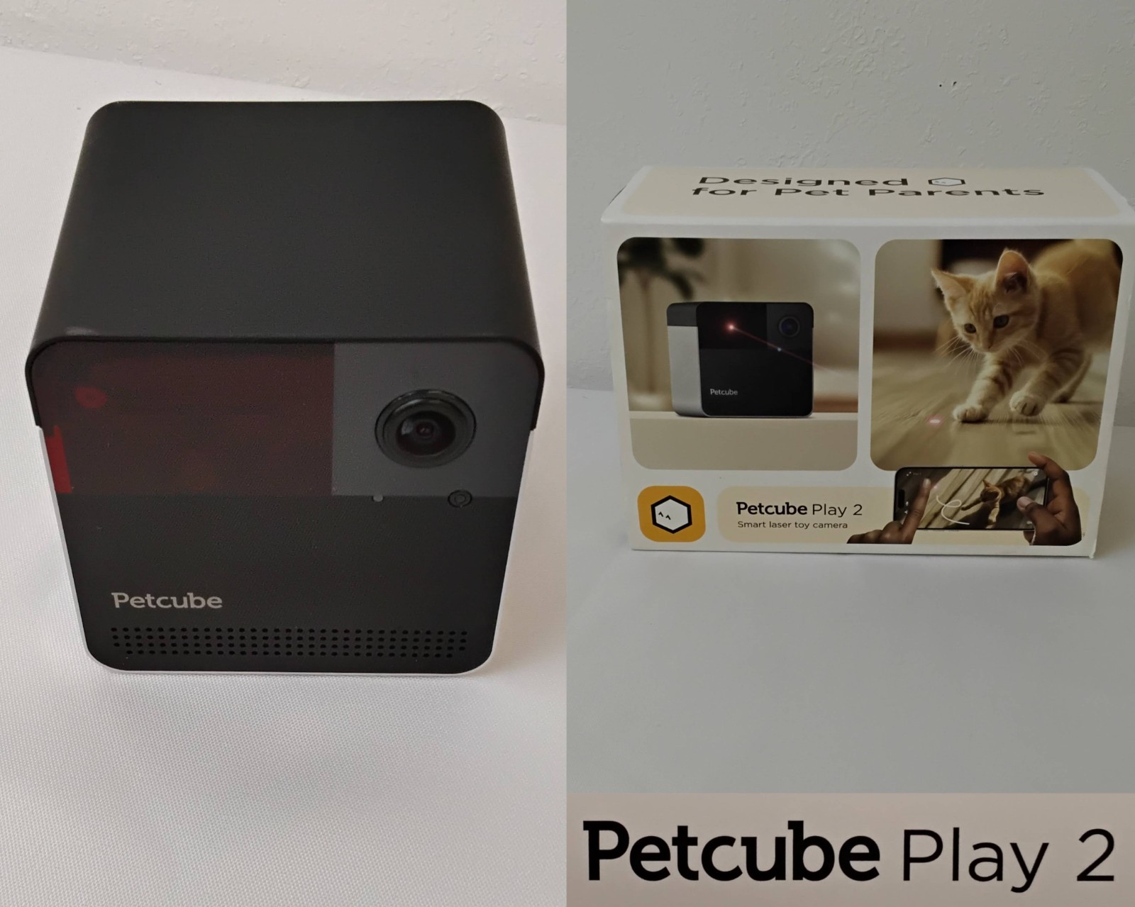 Petcube Play 2 Smart Laser w/ Camera and 2-Way Audio Preowned #J4752