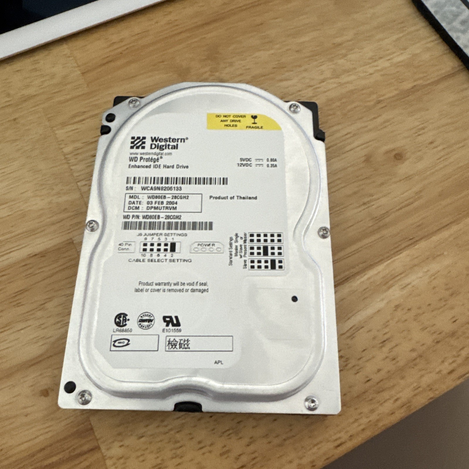 Original Xbox HDD Hard drive only - Works great!!