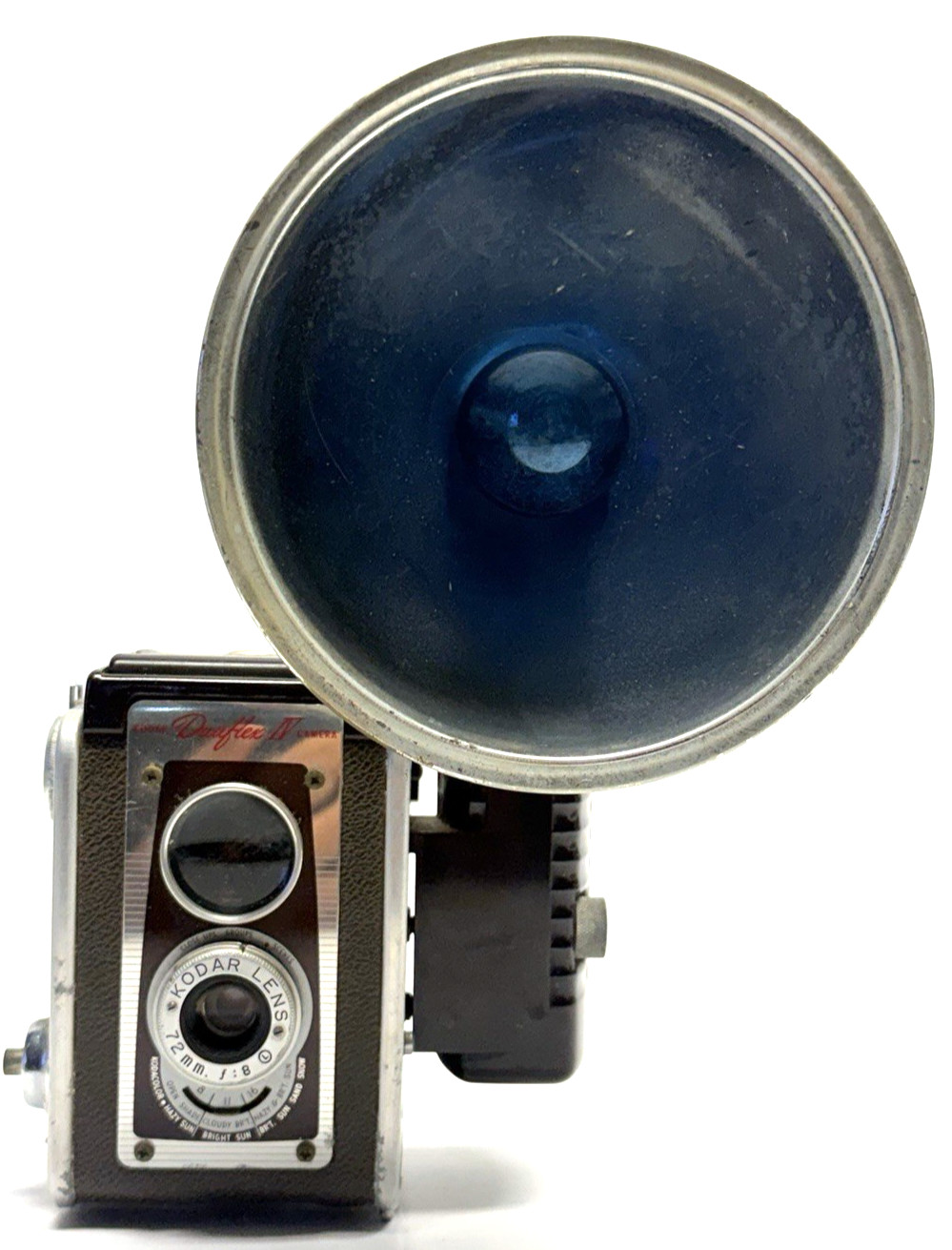 Vintage Kodak Duaflex IV Kodet Lens & Deluxe Flash 620 Film Camera UNTESTED