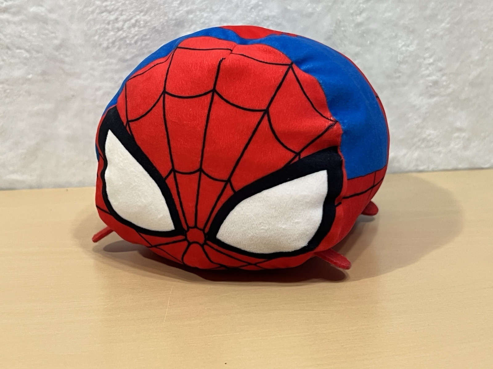 Disney Tsum Tsum Marvel Spider-Man Plush Stuffed Toy Just Play Round 6”