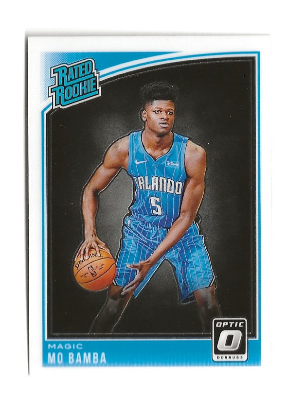 2018-19 Panini Donruss Optic Mo Bamba Rated Rookie RC #160 Orlando Magic