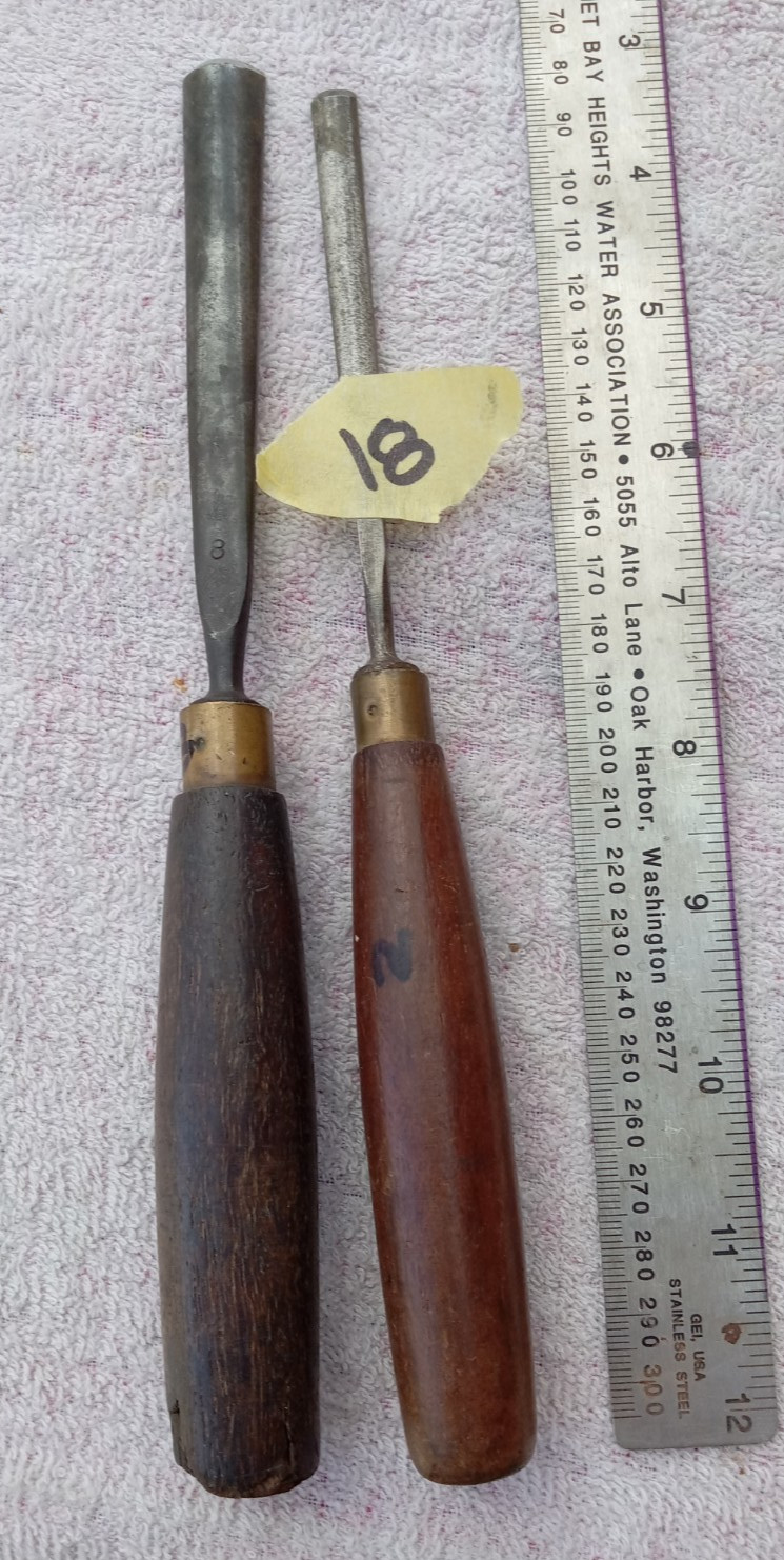 2 Marples chisels.