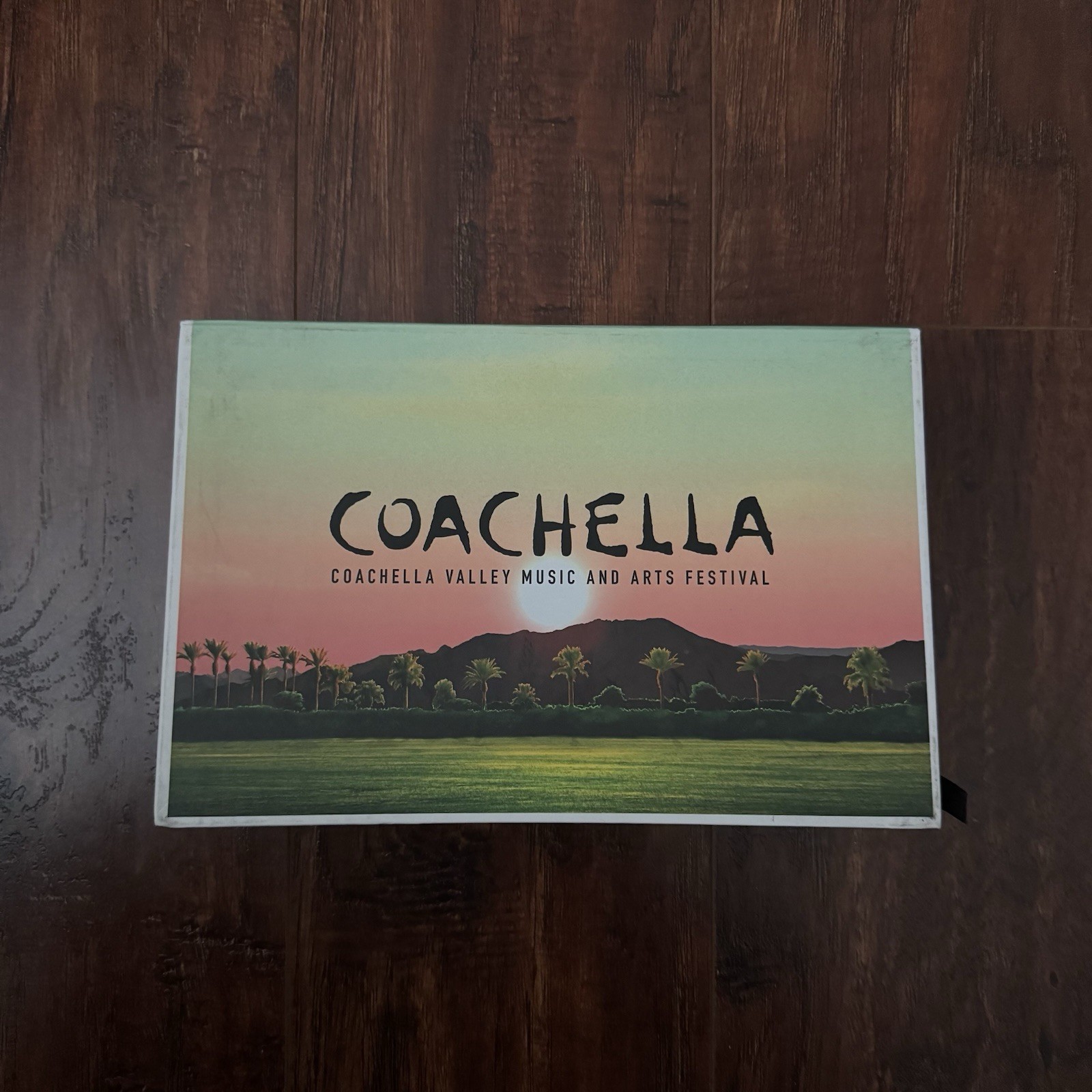 Coachella 2017 Weekend 1 Puzzle Guidebook Souvenir Merch Box Great Condition