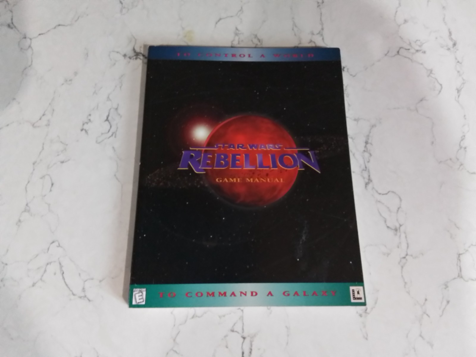 Star Wars Rebellion PC Game Manual Guide (ONLY-NO GAME) 