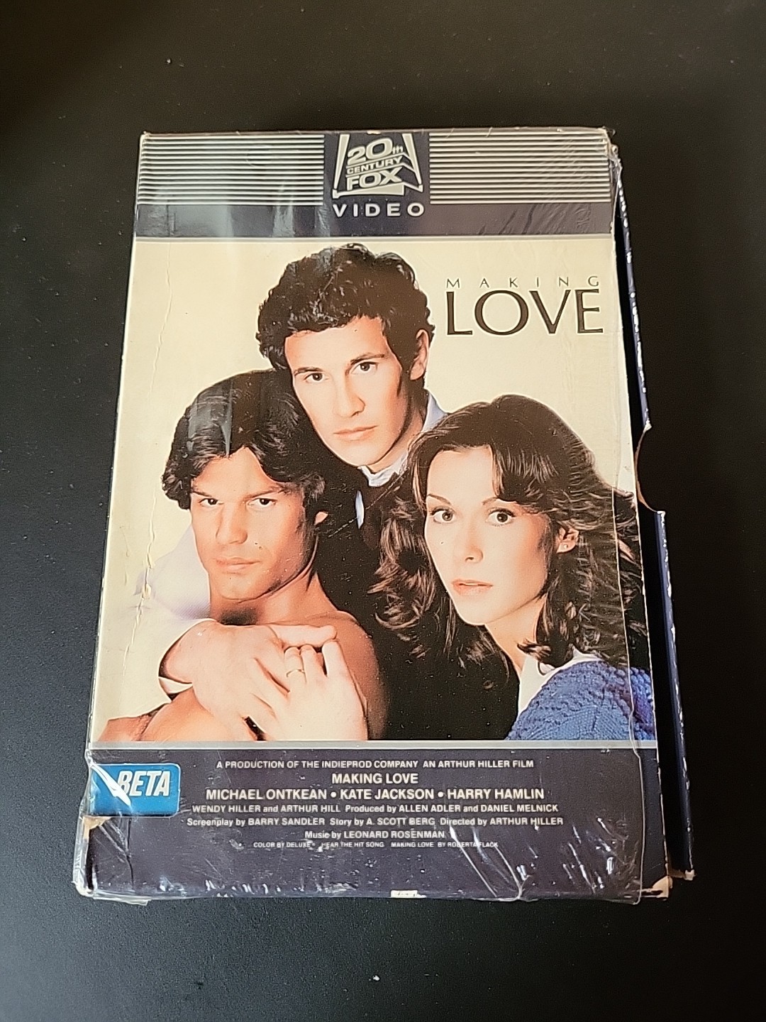 MAKING LOVE (1982) on Betamax  (CBS/Fox Video) Used, Fox Side Loader. Rare
