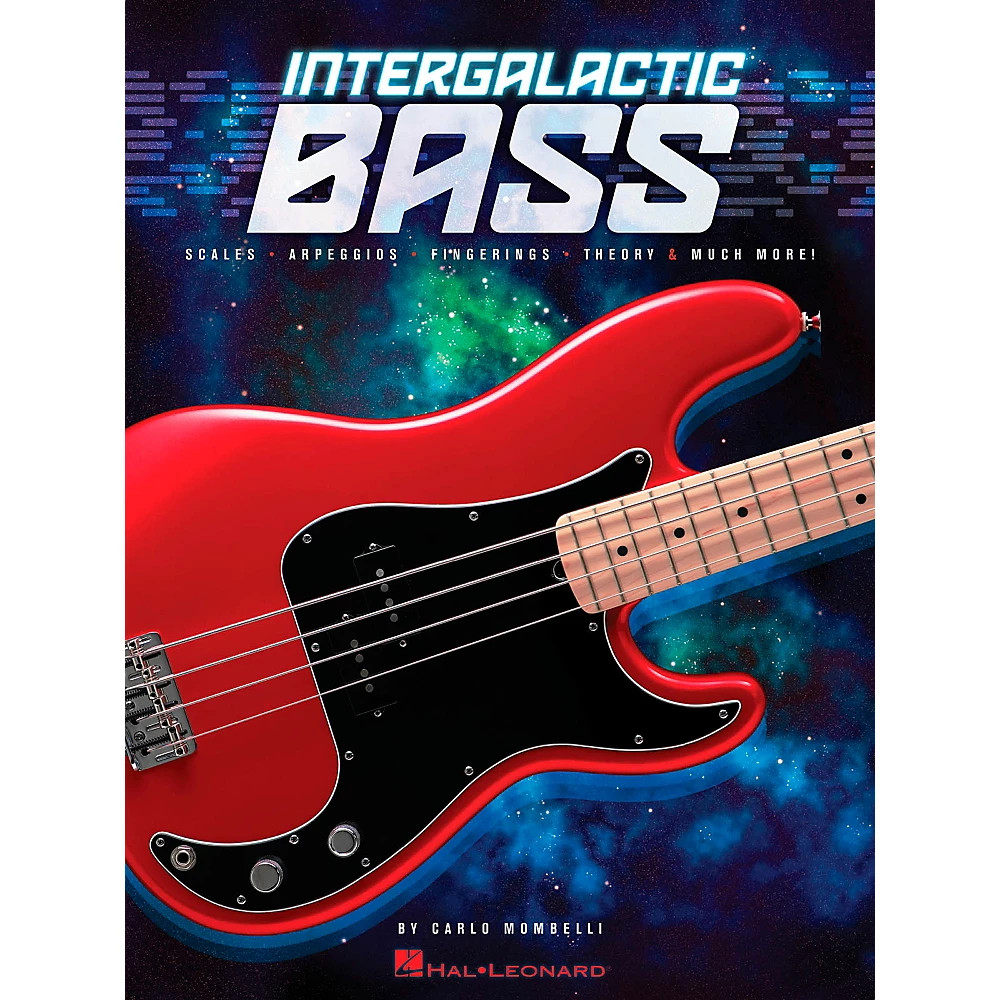 Hal Leonard Intergalactic Bass Scales Arpeggios Fingerings, Theory & Much More!