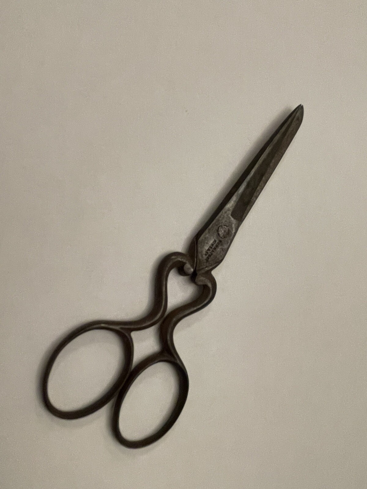 Antique c1890 Bohnstedt Kind & Co New York NY Steel Scissors RARE