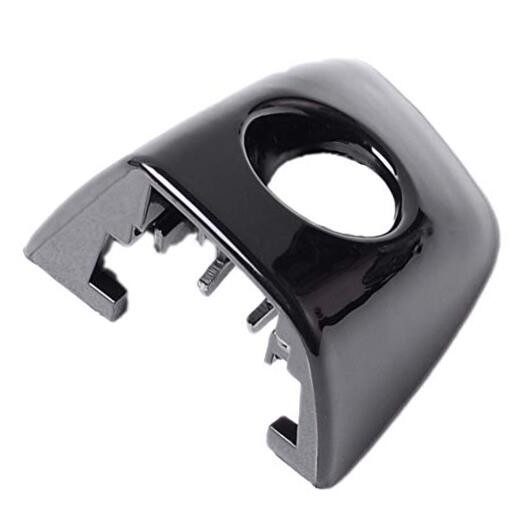 Car Exterior Door Handle Key Hole Trim LH Side Black Cover Cap Compatible with 