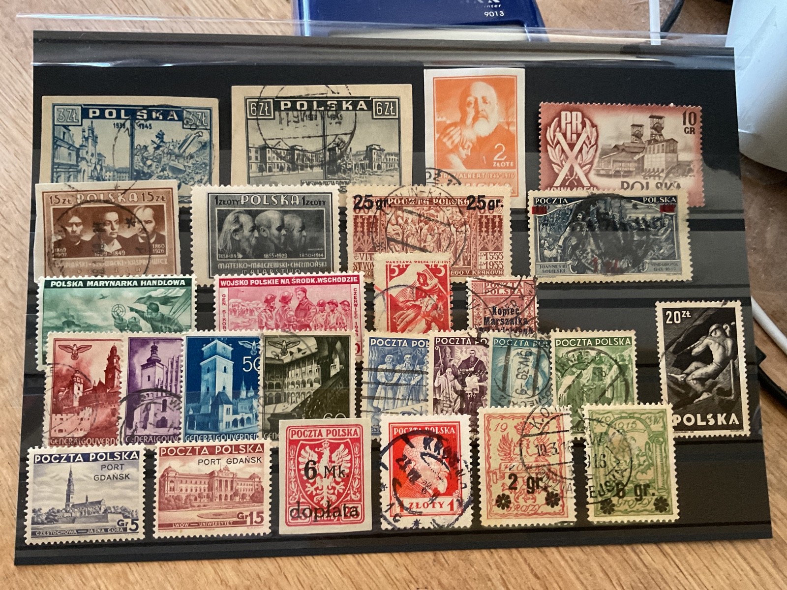 Poland mounted mint or used stamps   B3503
