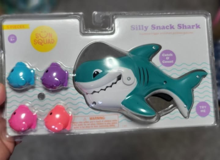 Sun Squad Silly Snack Shark Toy