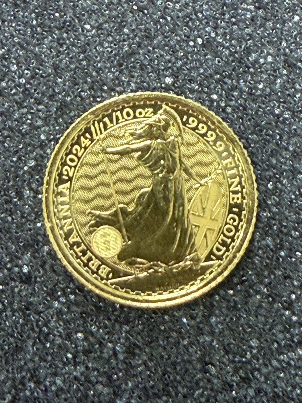 2024 Great Britain Gold Britannia £10 1/10 oz - BU