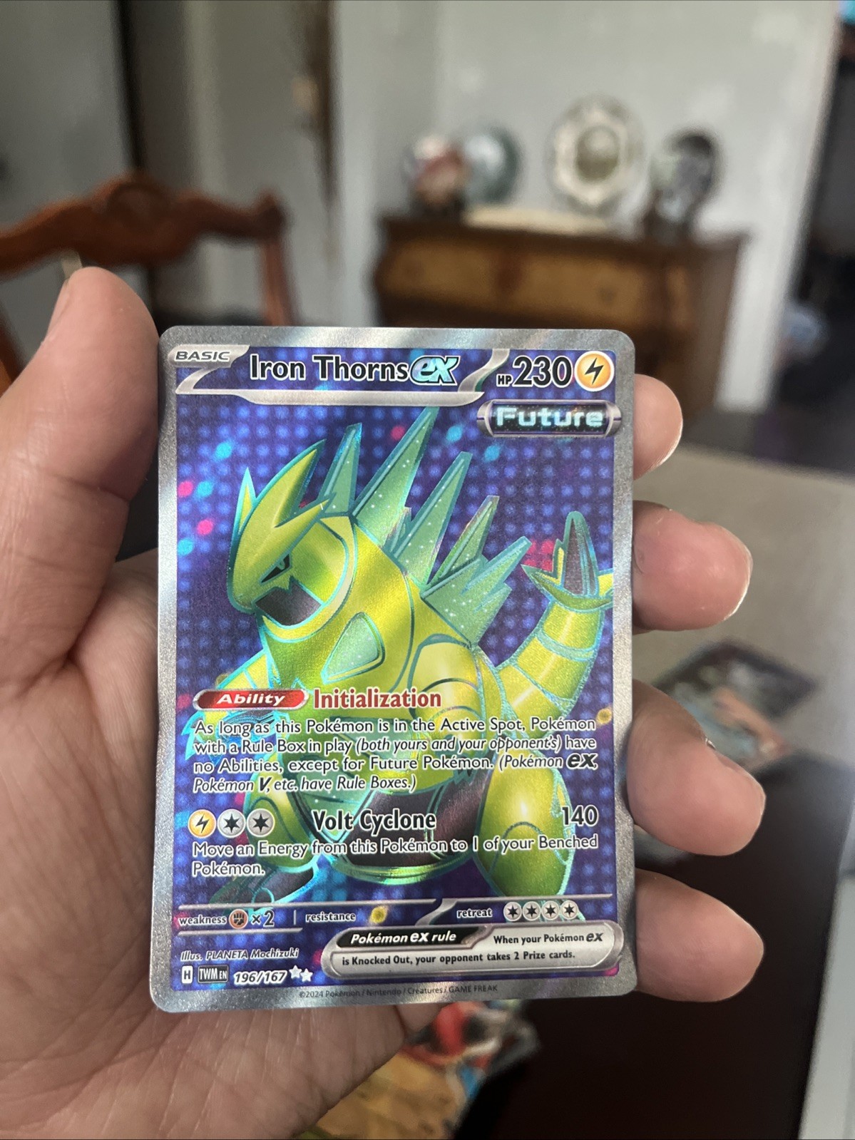 Iron Thorns ex 196/167 Sv06: Twilight Masquerade Holo