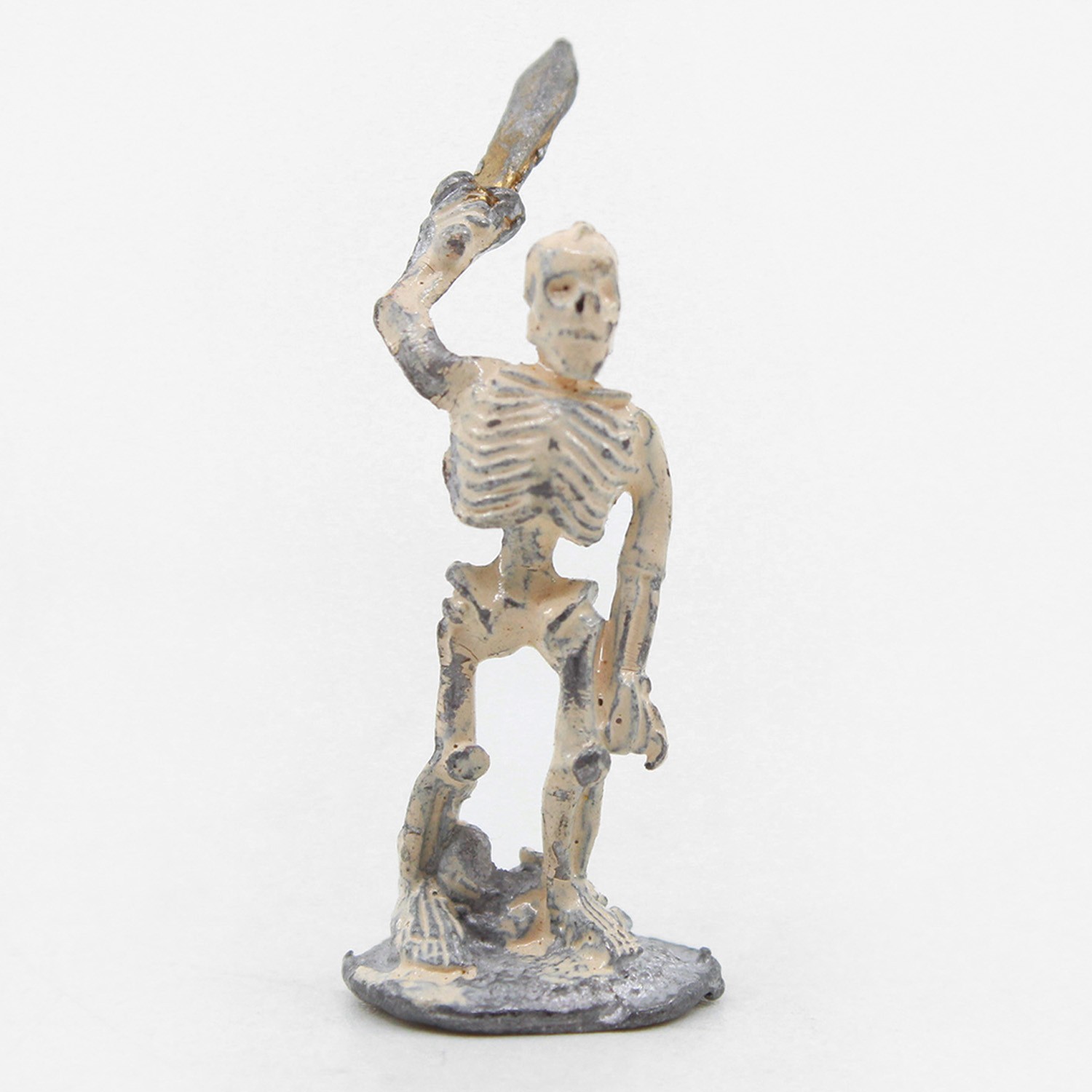 SKELETON WITH SWORD - Vintage GRENADIER 28mm Metal RPG Fantasy Miniature