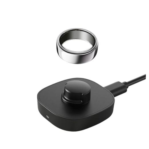 Compatible with Oura Ring Gen3 Charger - - Fast Charging Dock Size 11 Black