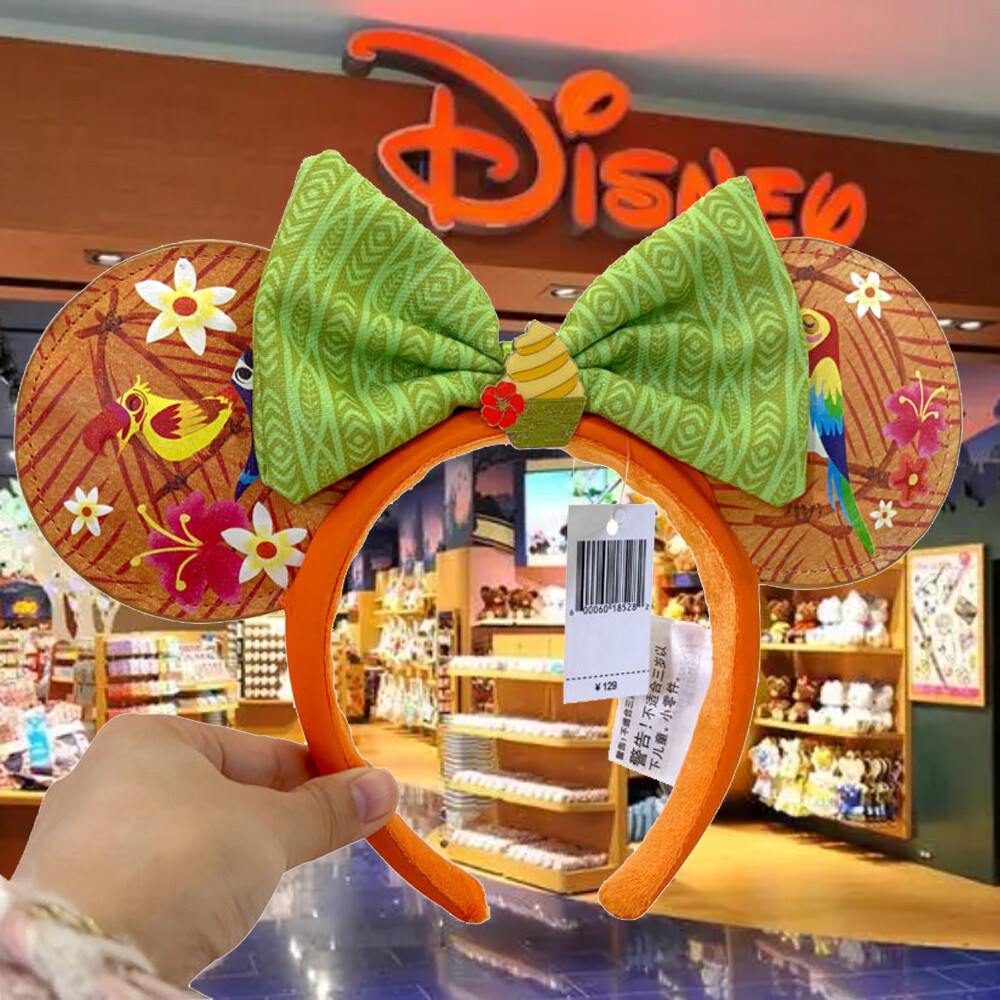 Dole Whip Headband Edition Disney^ 2026 Minnie Ears Birds Enchanted Tiki Room *