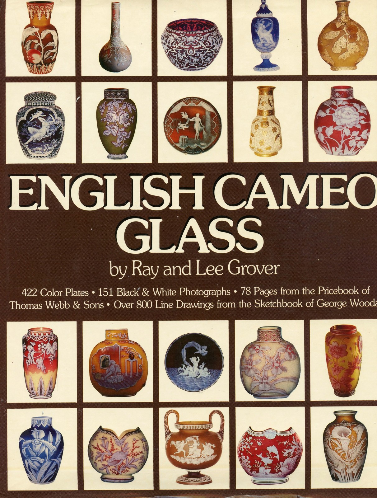 English Cameo Glass - Webb Richardson Northwood Etc. / In-Depth Illustrated Book