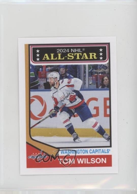 2024-25 NHL Sticker Collection Topps 1974-75 All Stars Tom Wilson #667 e6j