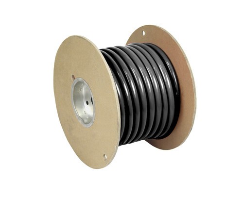 PACER WUL2/0BK-25 2/0 UL BK TC WIRE 25FT RL;